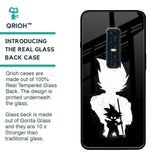 Monochrome Goku Glass Case for Vivo V17 Pro
