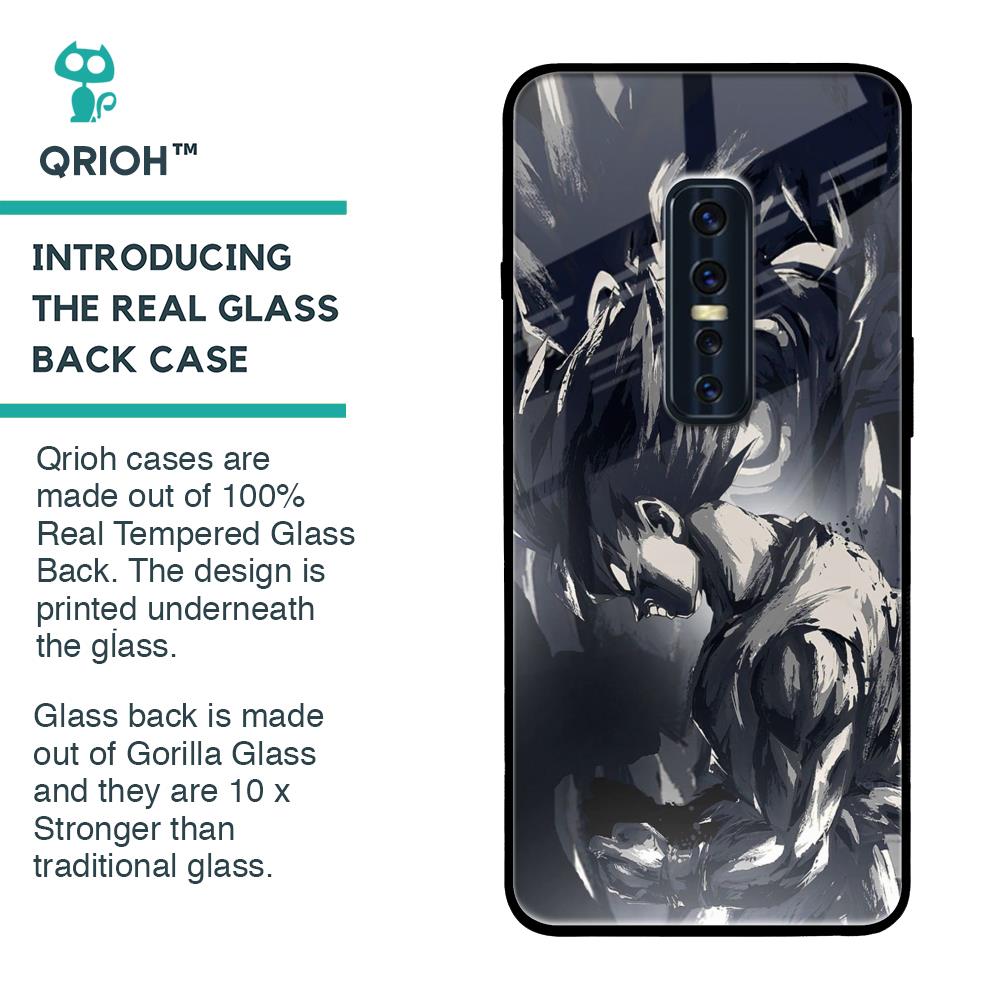 Sketch Art DB Glass Case for Vivo V17 Pro