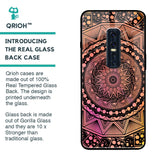 Floral Mandala Glass Case for Vivo V17 Pro