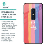 Lucky Abstract Glass Case for Vivo V17 Pro