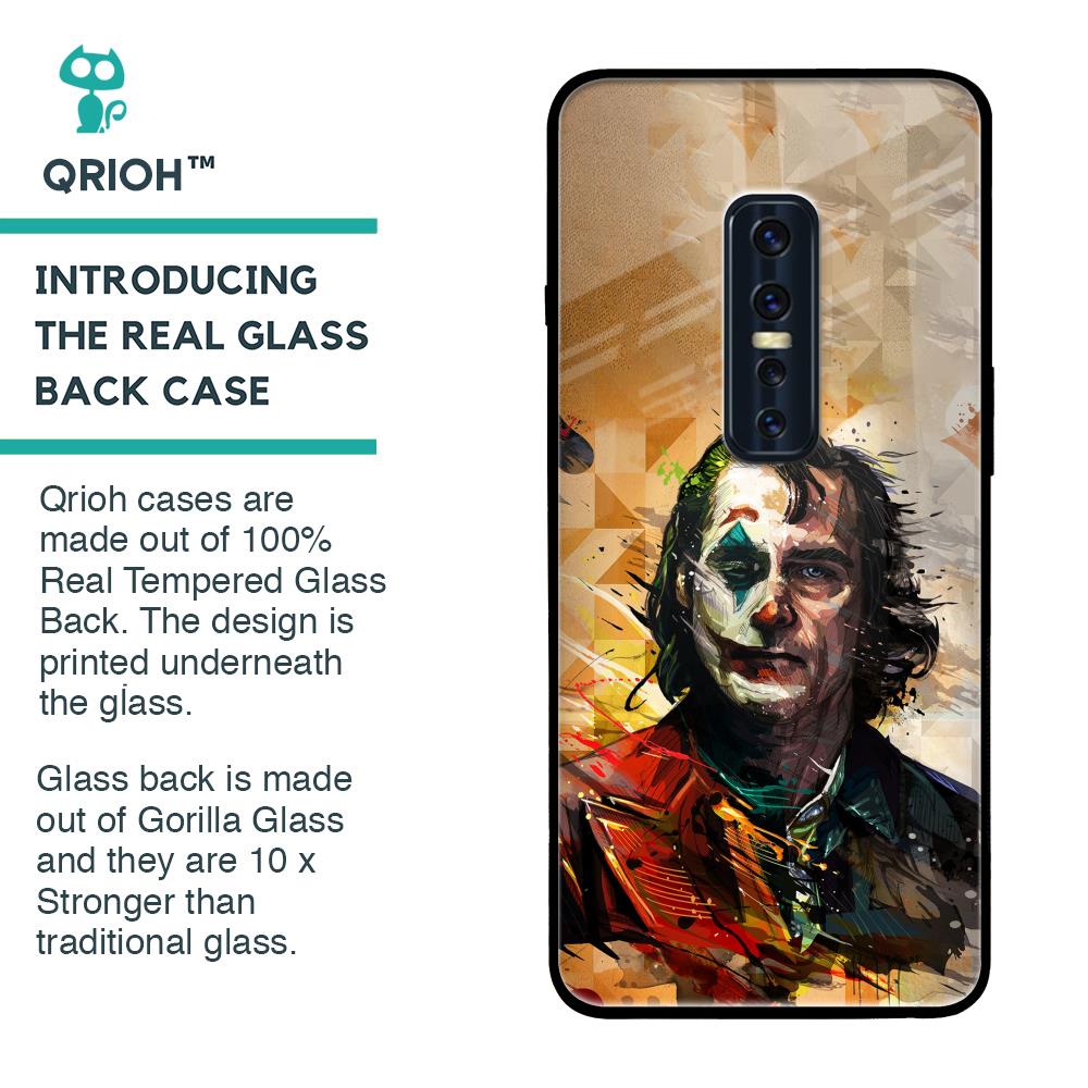 Psycho Villain Glass Case for Vivo V17 Pro