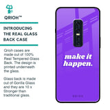 Make it Happen Glass Case for Vivo V17 Pro