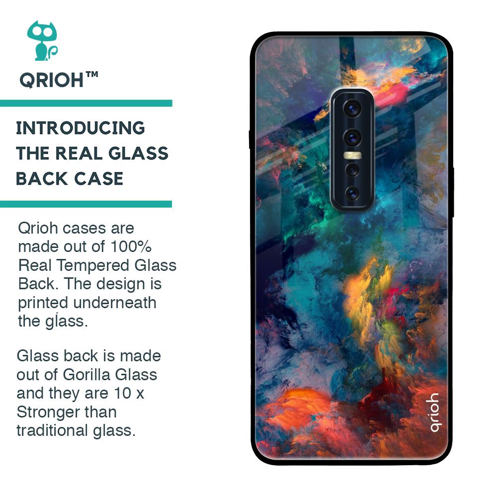 Cloudburst Glass Case for Vivo V17 Pro
