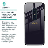 Deadlock Black Glass Case For Vivo V17 Pro