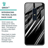 Black & Grey Gradient Glass Case For Vivo V17 Pro