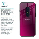 Pink Burst Glass Case for Vivo V17 Pro