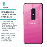 Pink Ribbon Caddy Glass Case for Vivo V17 Pro