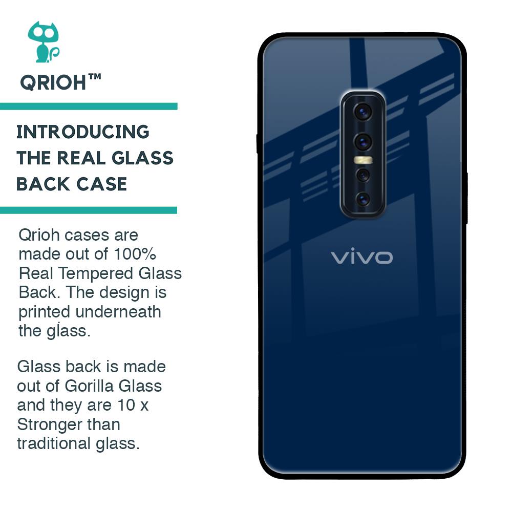 Royal Navy Glass Case for Vivo V17 Pro