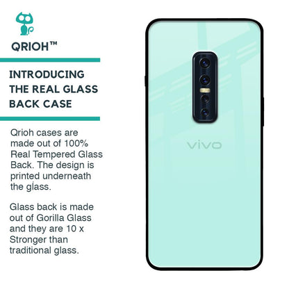 Teal Glass Case for Vivo V17 Pro