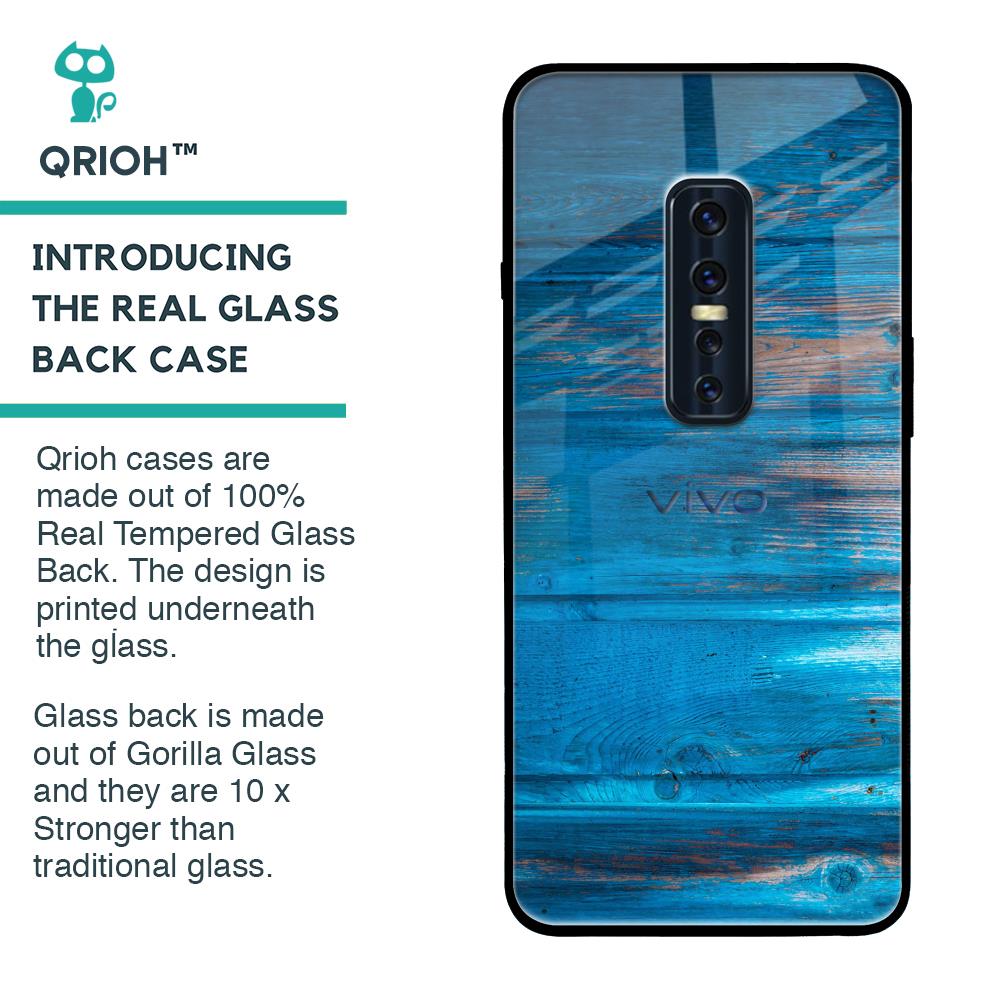 Patina Finish Glass case for Vivo V17 Pro