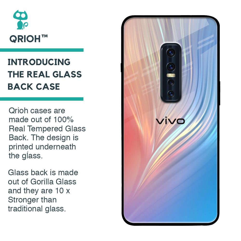 Mystic Aurora Glass Case for Vivo V17 Pro