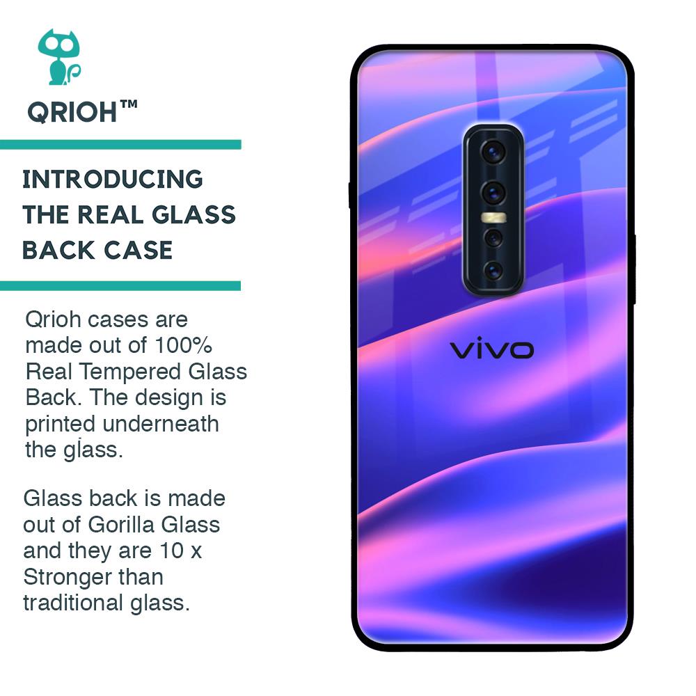Colorful Dunes Glass Case for Vivo V17 Pro