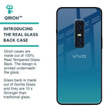 Celestial Blue Glass Case For Vivo V17 Pro