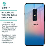 Blue & Pink Ombre Glass case for Vivo V17 Pro