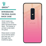 Pastel Pink Gradient Glass Case For Vivo V17 Pro