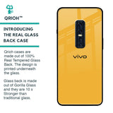 Fluorescent Yellow Glass case for Vivo V17 Pro