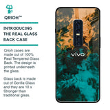 Watercolor Wave Glass Case for Vivo V17 Pro