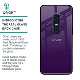 Dark Purple Glass Case for Vivo V17 Pro