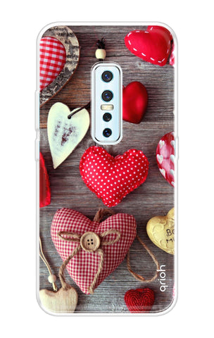 Valentine Hearts Vivo V17 Pro Back Cover