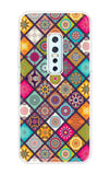 Multicolor Mandala Vivo V17 Pro Back Cover