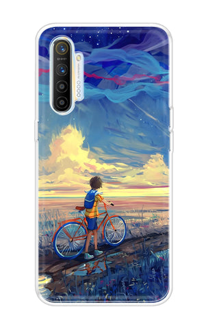 Riding Bicycle to Dreamland Realme XT Back Cover