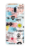 Happy Doodle Xiaomi Redmi 8A Back Cover
