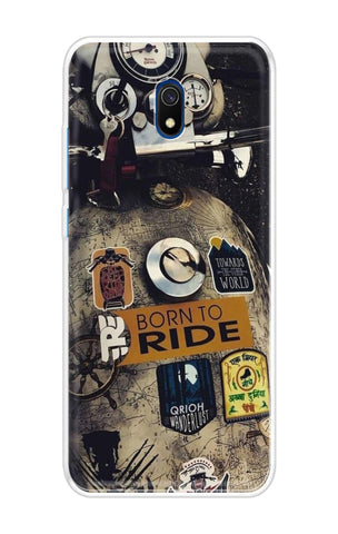 Ride Mode On Xiaomi Redmi 8A Back Cover