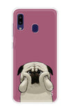 Chubby Dog Samsung Galaxy M10s Back Cover