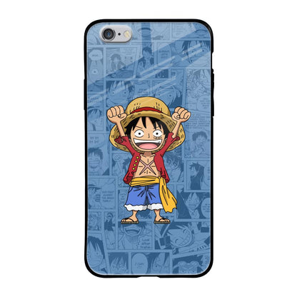 Chubby Anime iPhone 6S Glass Back Cover Online