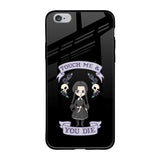 Touch Me & You Die iPhone 6S Glass Back Cover Online