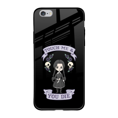 Touch Me & You Die iPhone 6S Glass Back Cover Online