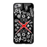 Red Zone iPhone 6S Glass Back Cover Online