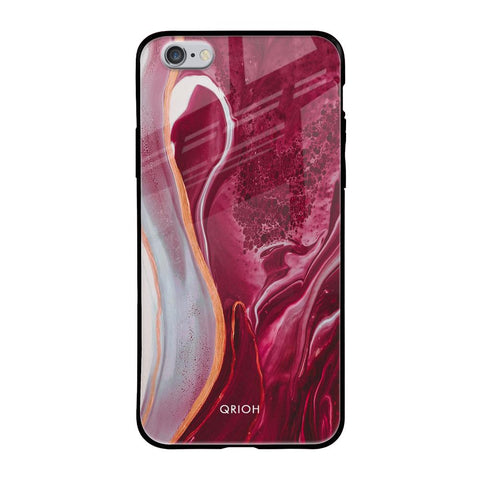 Crimson Ruby iPhone 6S Glass Back Cover Online