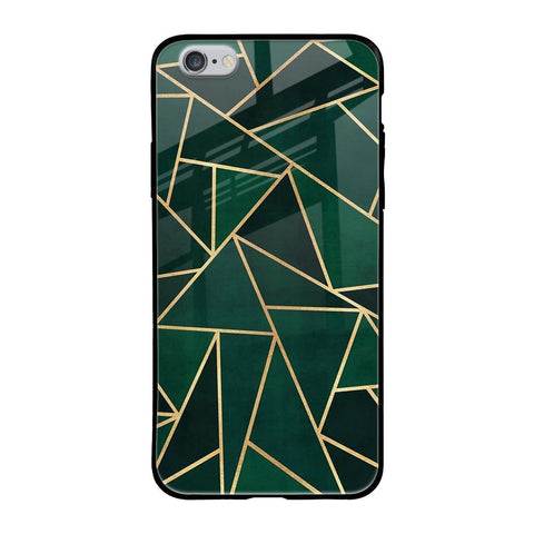 Abstract Green iPhone 6S Glass Back Cover Online