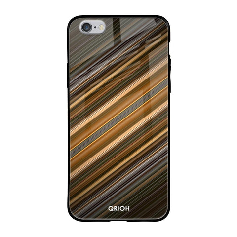 Diagonal Slash Pattern iPhone 6S Glass Back Cover Online