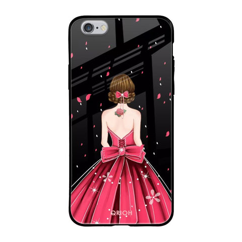 Fashion Princess iPhone 6S Glass Back Cover Online