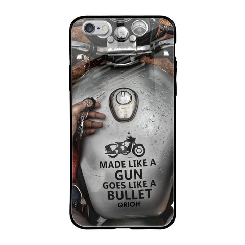 Royal Bike iPhone 6S Glass Back Cover Online