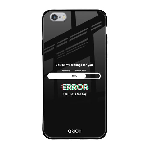 Error Apple iPhone 6S Glass Cases & Covers Online