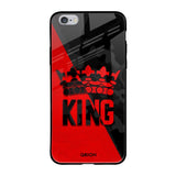 I Am A King iPhone 6S Glass Back Cover Online