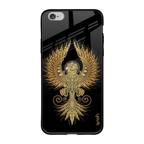 Mythical Phoenix Art iPhone 6S Glass Back Cover Online