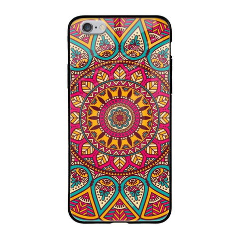 Elegant Mandala Apple iPhone 6S Glass Cases & Covers Online