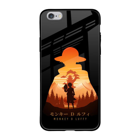 Luffy One Piece iPhone 6S Glass Back Cover Online