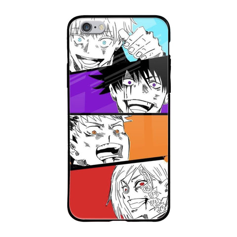 Anime Sketch iPhone 6S Glass Back Cover Online