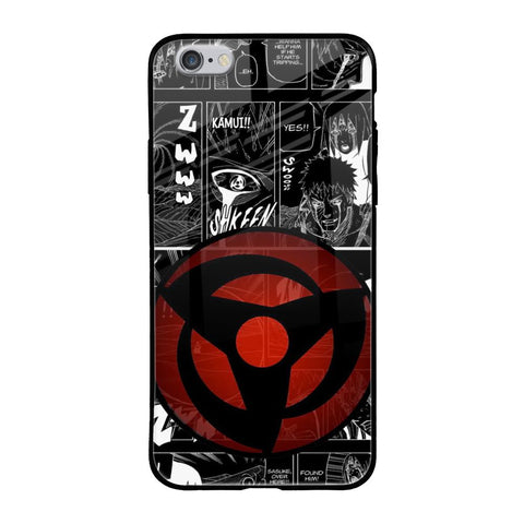 Sharingan iPhone 6S Glass Back Cover Online