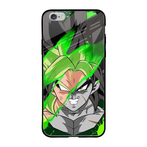 Anime Green Splash iPhone 6S Glass Back Cover Online