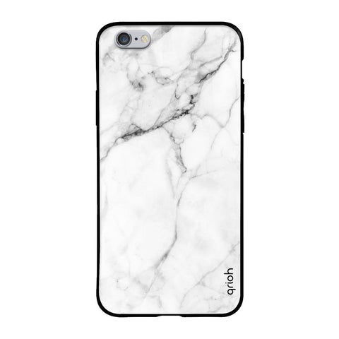 Modern White Marble iPhone 6S Glass Back Cover Online