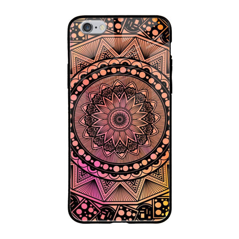 Floral Mandala iPhone 6S Glass Back Cover Online