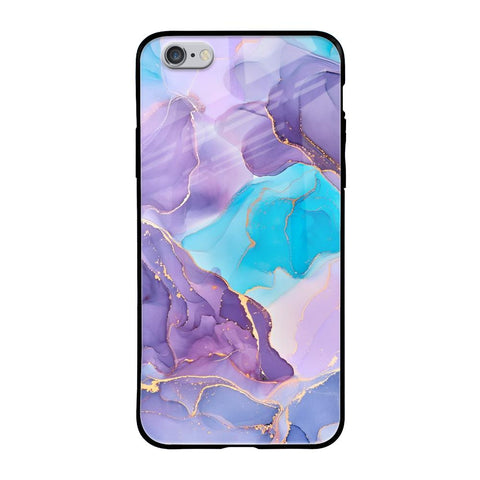 Alcohol ink Marble iPhone 6S Glass Back Cover Online