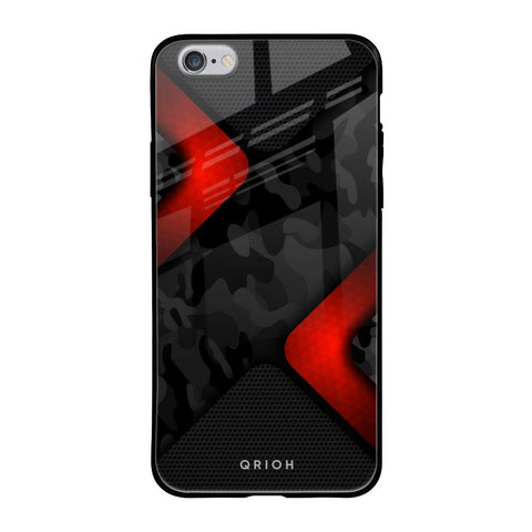 Modern Camo Abstract iPhone 6S Glass Back Cover Online