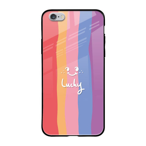 Lucky Abstract iPhone 6S Glass Back Cover Online